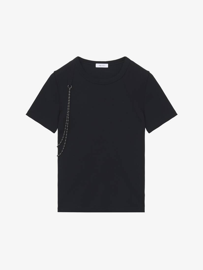 Alexander McQueen 链条背带T恤