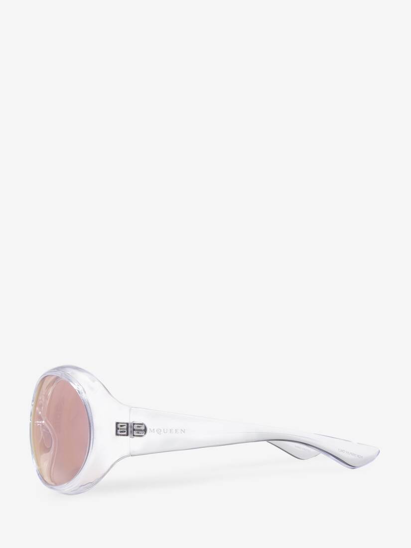 Alexander McQueen Kate圆框太阳眼镜
