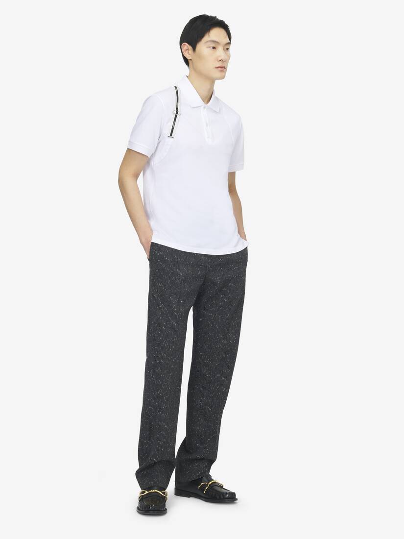 Alexander McQueen 背带Polo衫
