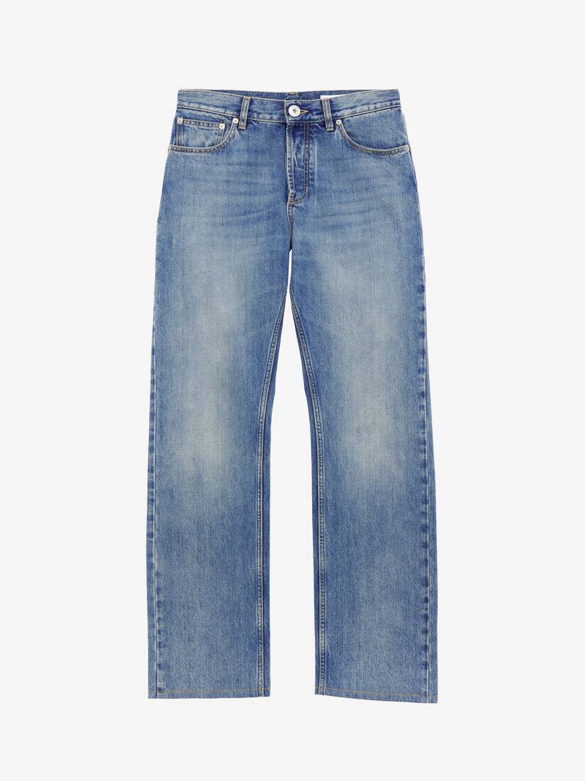 Alexander McQueen 直筒牛仔裤