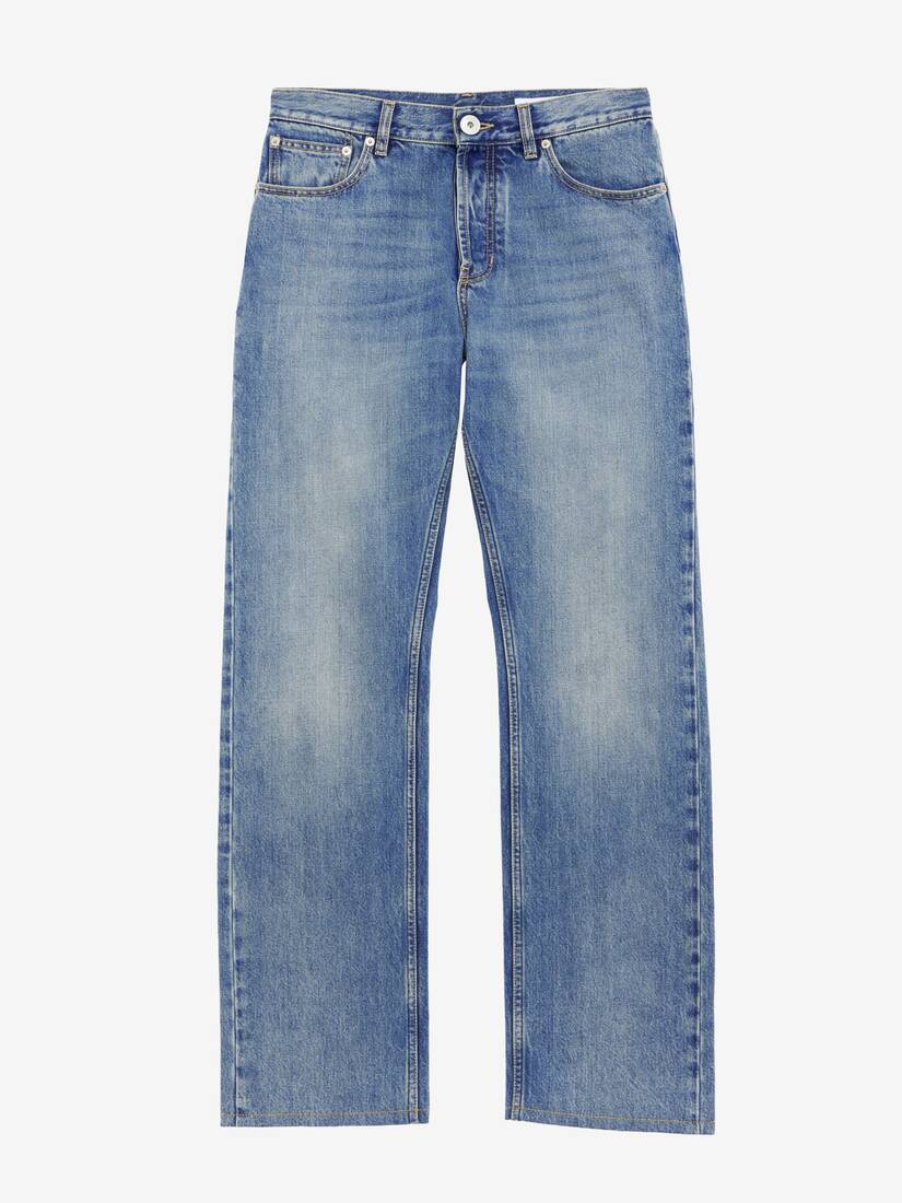 Alexander McQueen 直筒牛仔裤