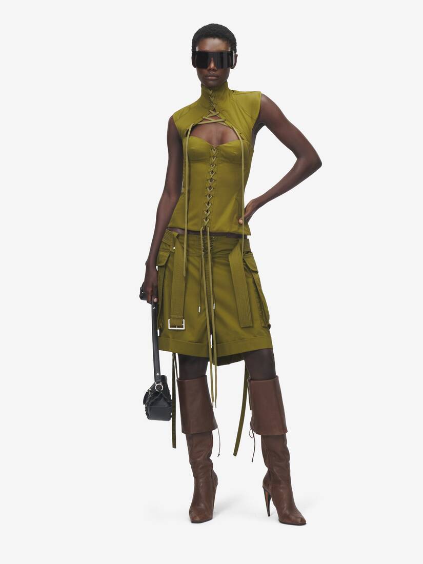 Alexander McQueen 宽松工装短裤