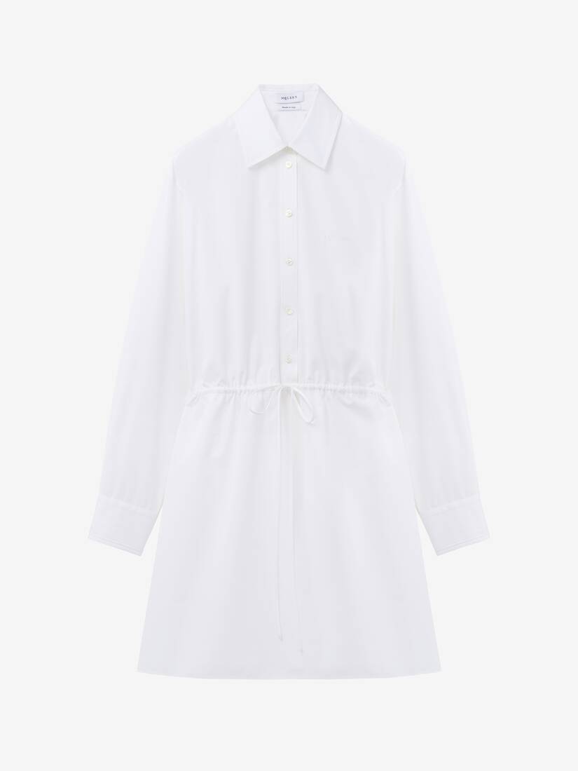 Alexander McQueen 系带细节衬衫裙