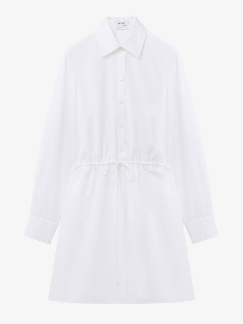Alexander McQueen 系带细节衬衫裙