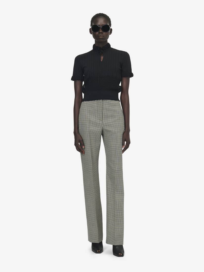 Alexander McQueen 网眼针织上衣