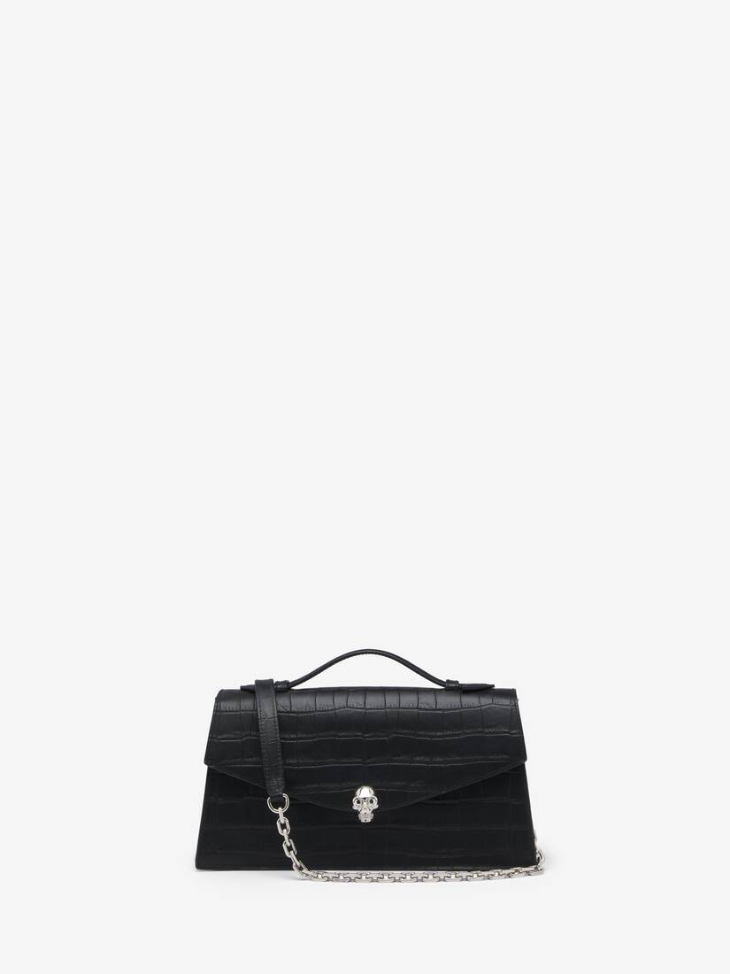 Alexander McQueen Skull顶部手柄手袋