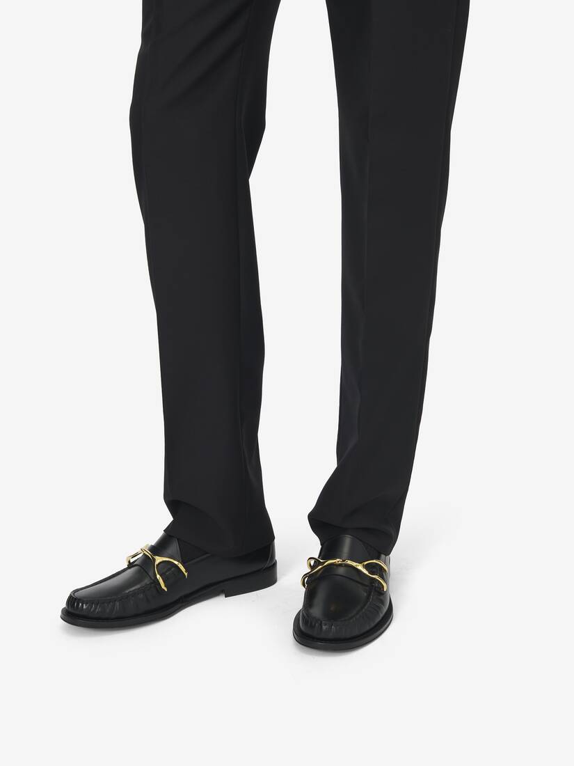 Alexander McQueen Wishbone乐福鞋