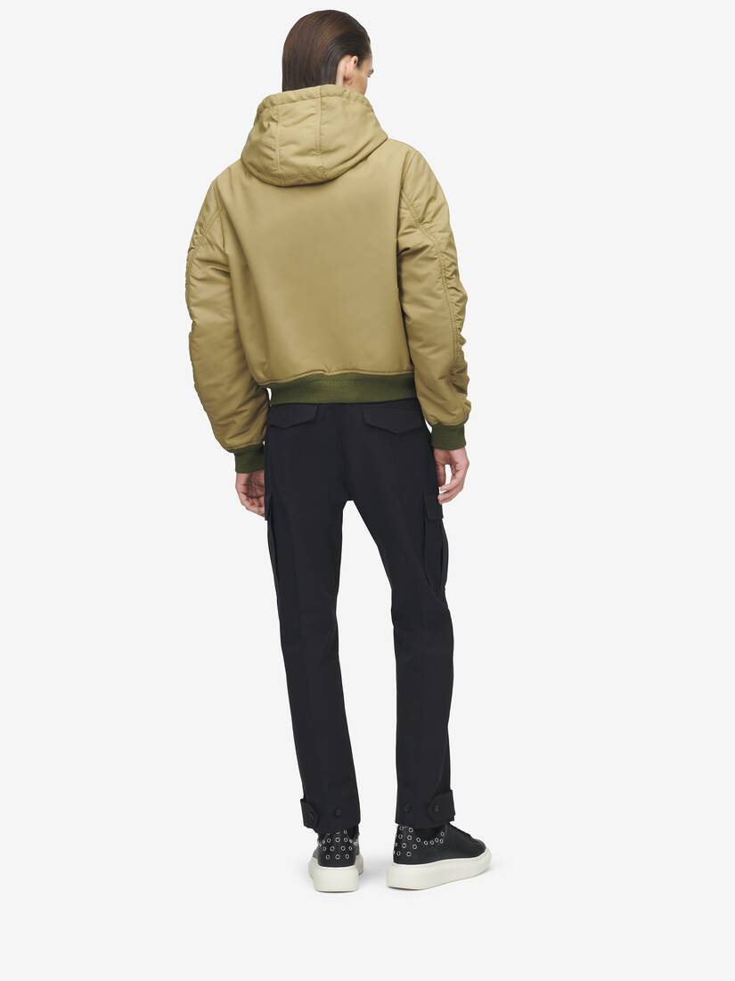 Alexander McQueen 连帽尼龙夹克