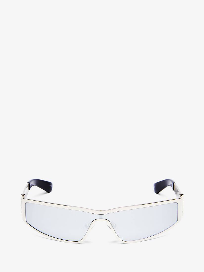 Alexander McQueen Y2K金属太阳眼镜
