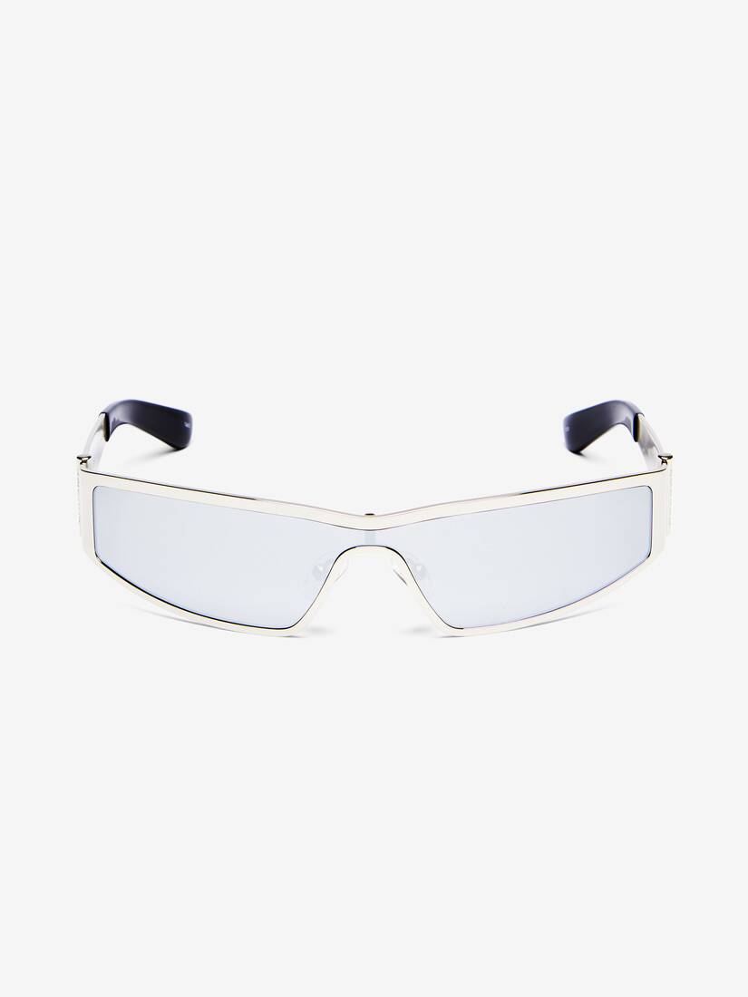Alexander McQueen Y2K金属太阳眼镜