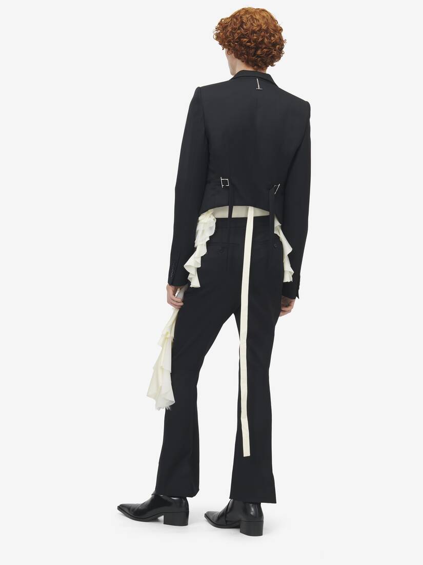 Alexander McQueen 不对称翻领夹克