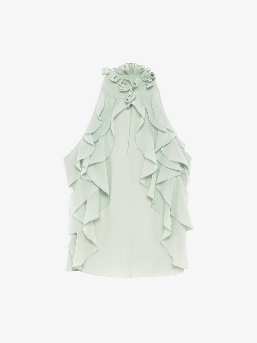Alexander McQueen 荷叶边上衣