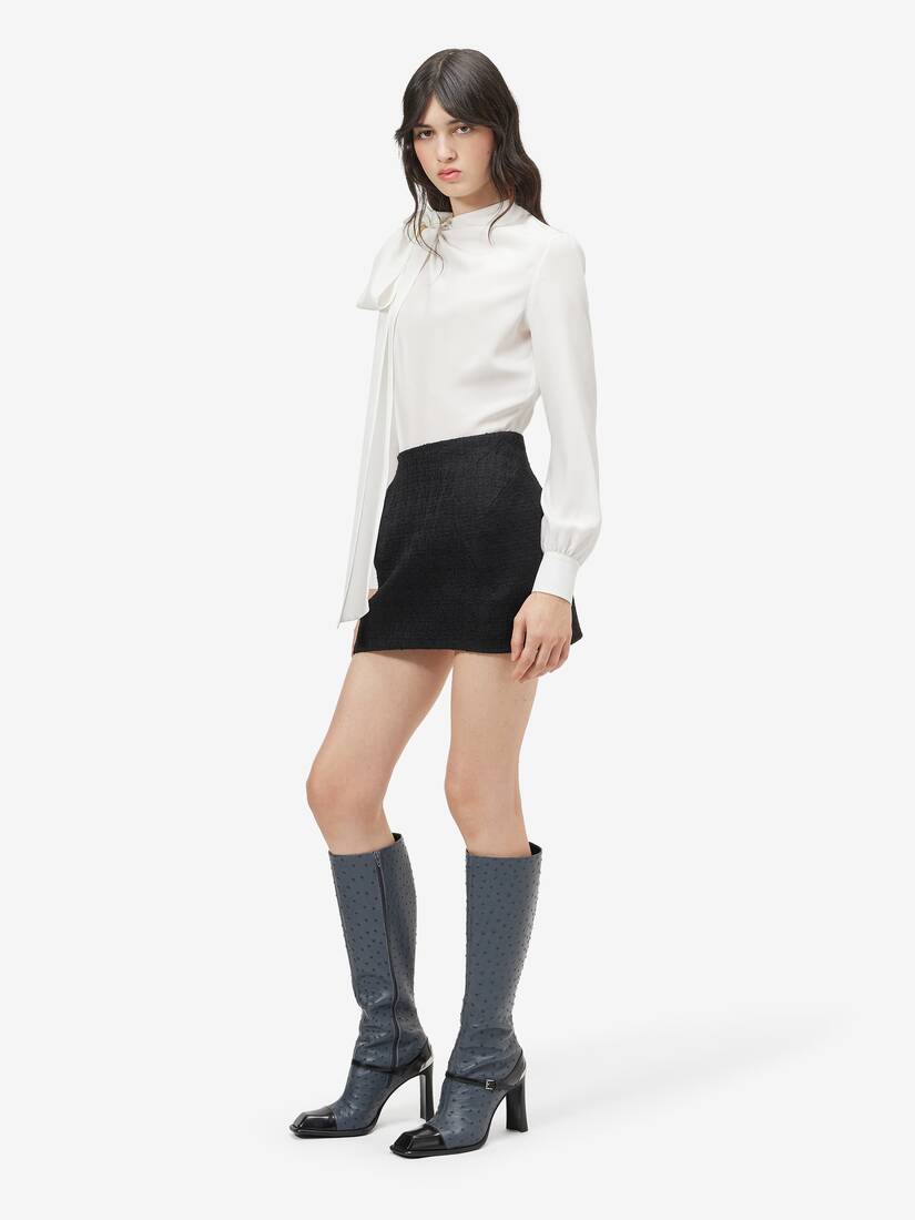 Alexander McQueen 肩部蝴蝶结上衣