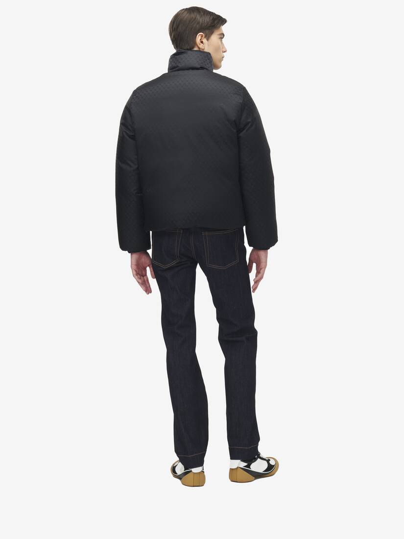 Alexander McQueen Skull提花夹克外套