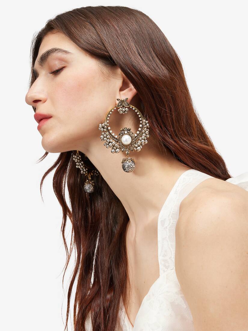 Alexander McQueen Heirloom耳环