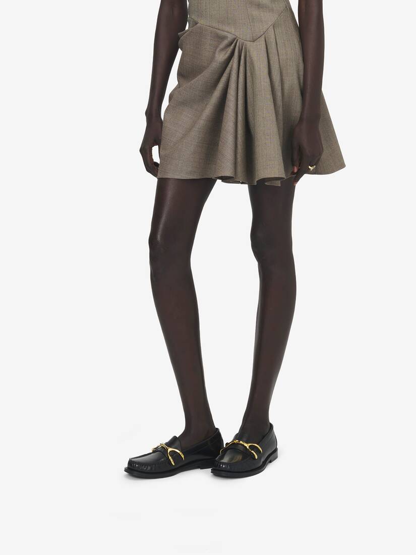 Alexander McQueen Wishbone乐福鞋