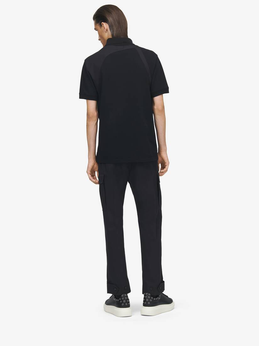 Alexander McQueen 背带Polo衫