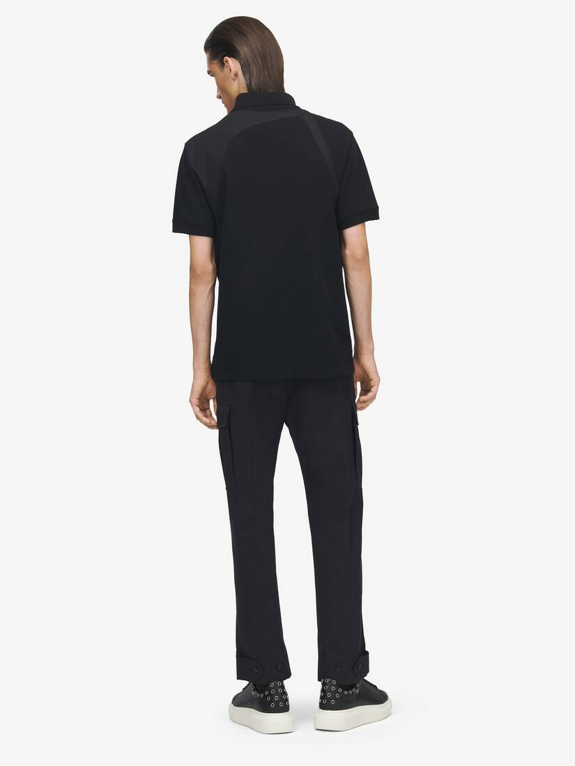 Alexander McQueen 背带Polo衫