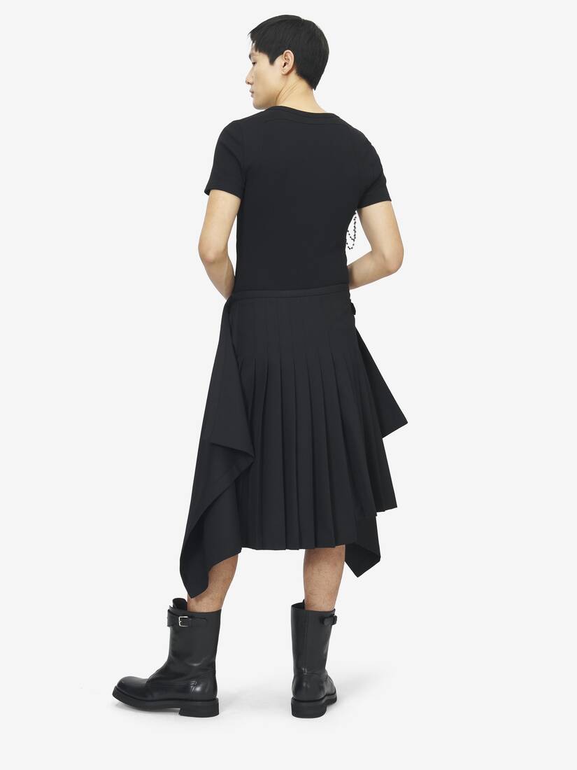 Alexander McQueen 链条背带T恤