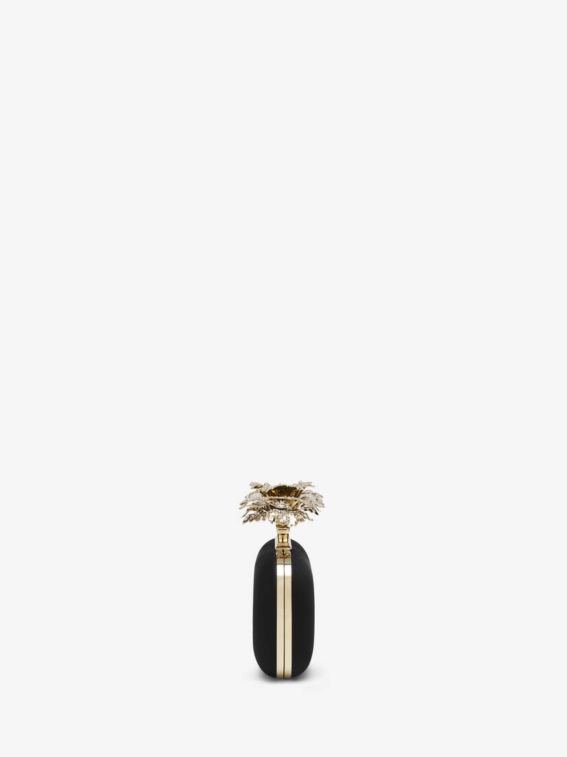 Alexander McQueen 康乃馨Knuckle Clutch指环手拿包