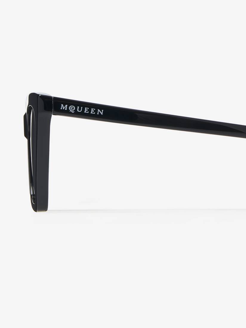 Alexander McQueen 尖角几何猫眼太阳镜