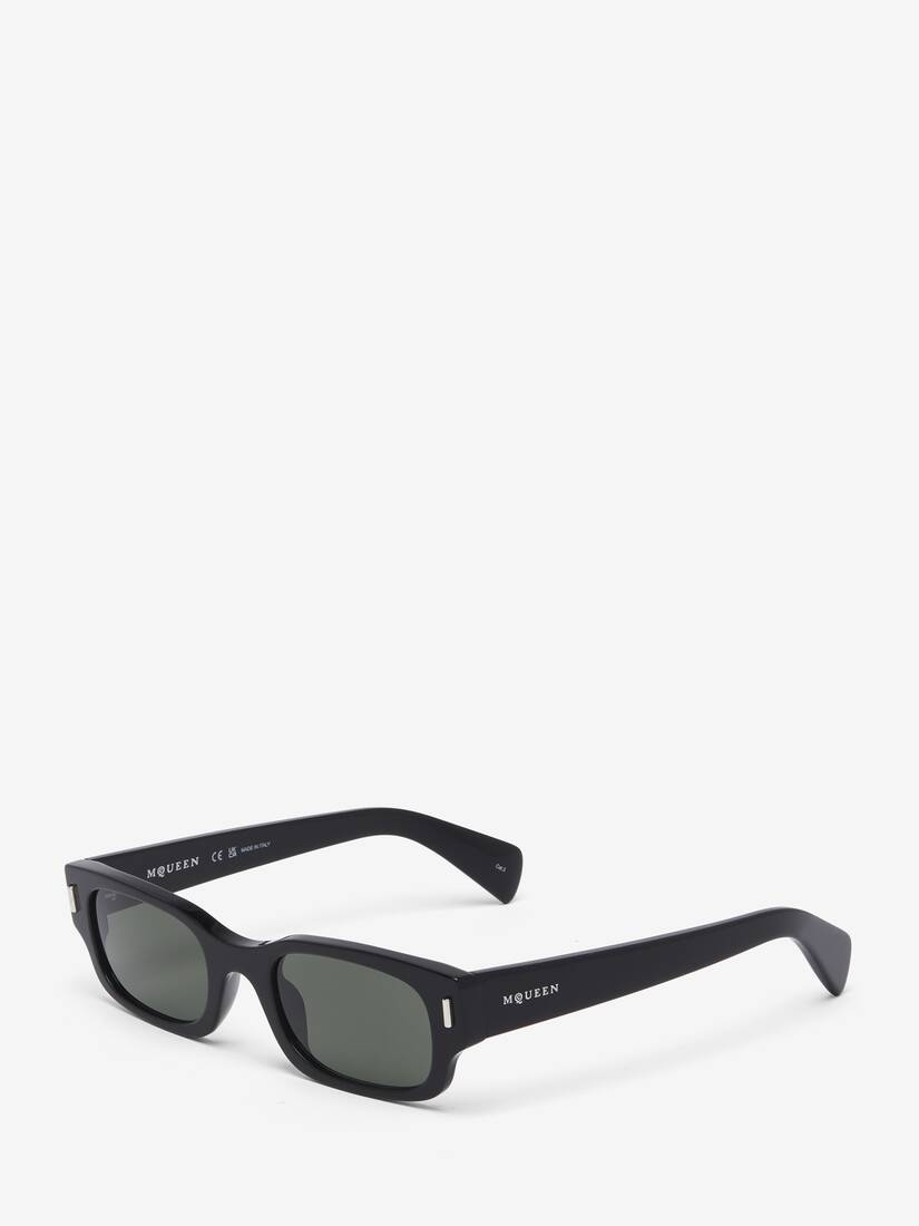 Alexander McQueen T-Bar铆钉Panthos框太阳眼镜