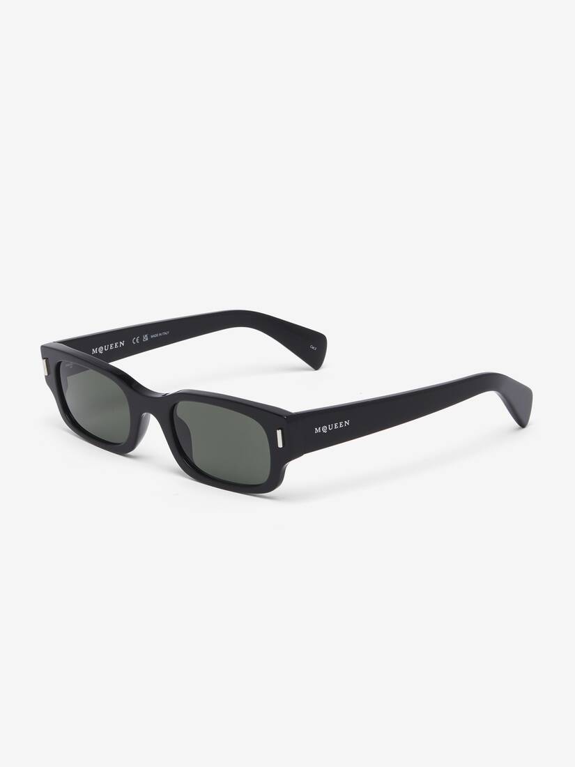 Alexander McQueen T-Bar铆钉Panthos框太阳眼镜