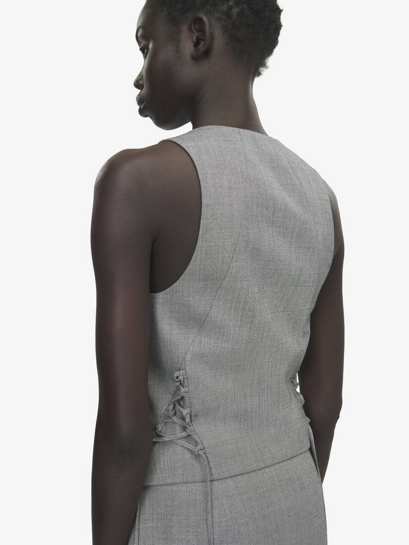 Alexander McQueen 束腰系带马甲