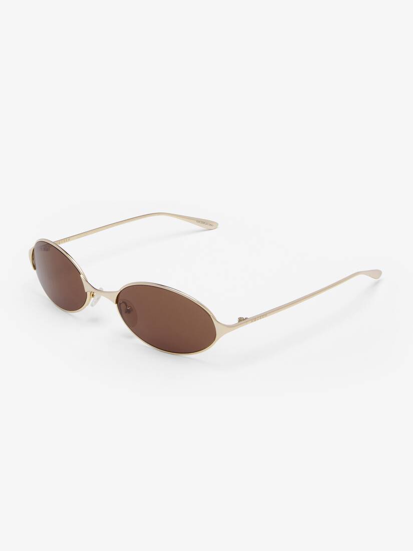 Alexander McQueen Neo椭圆框太阳眼镜
