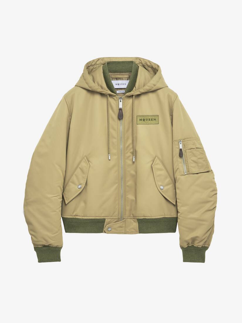 Alexander McQueen 连帽尼龙夹克