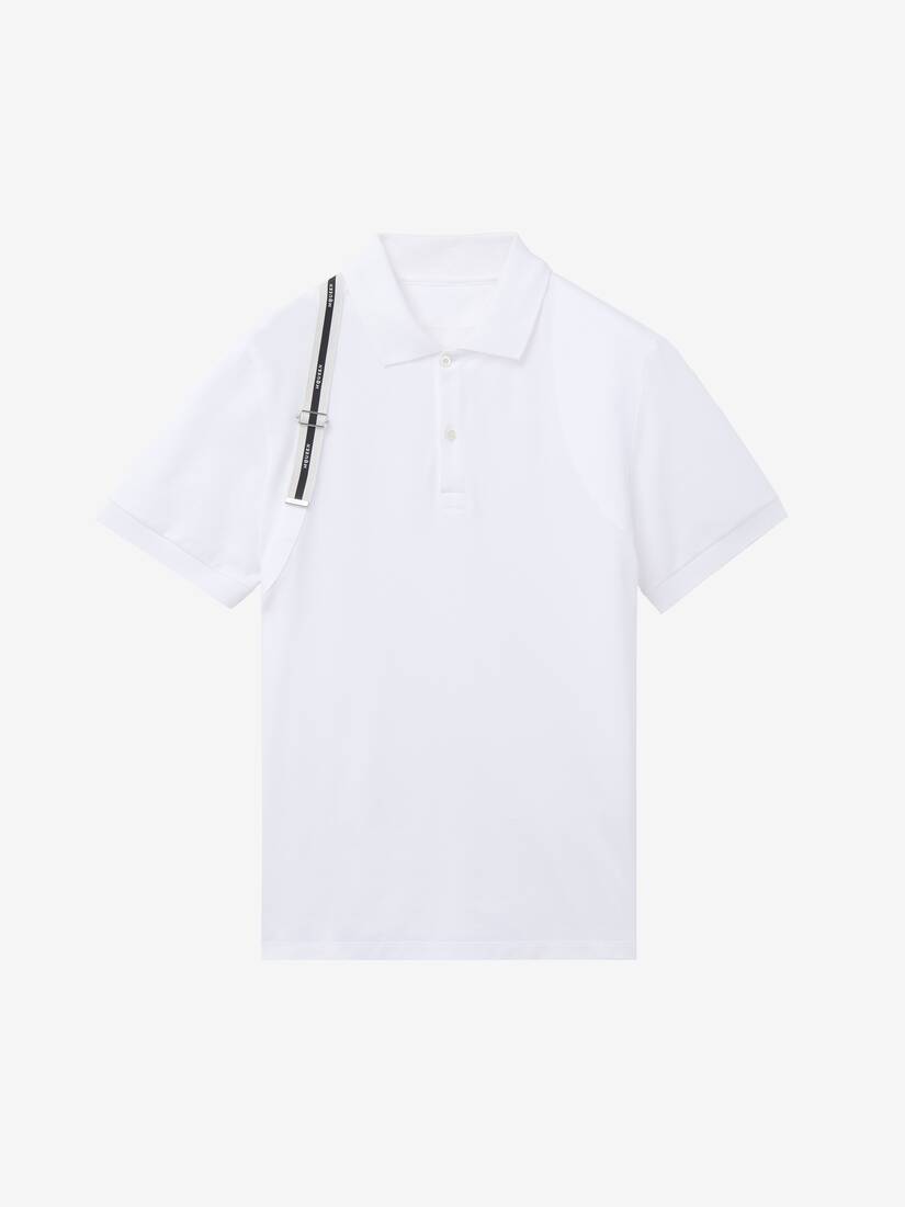 Alexander McQueen 背带Polo衫