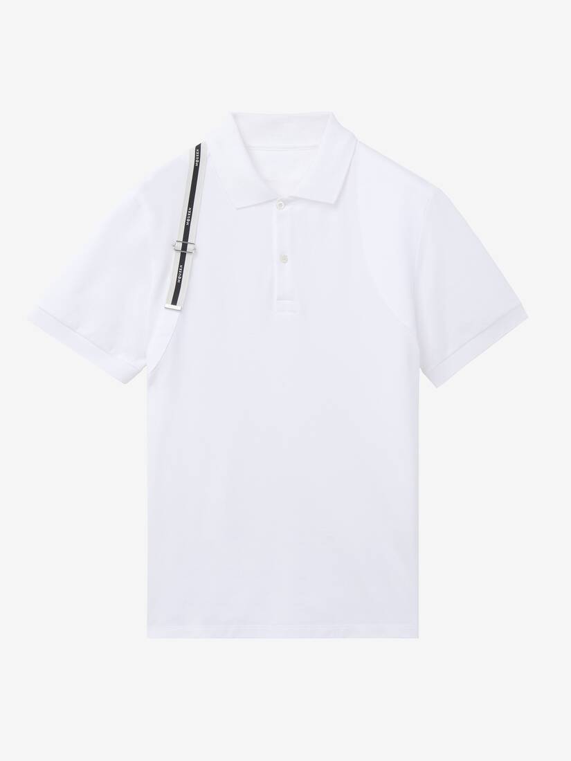 Alexander McQueen 背带Polo衫