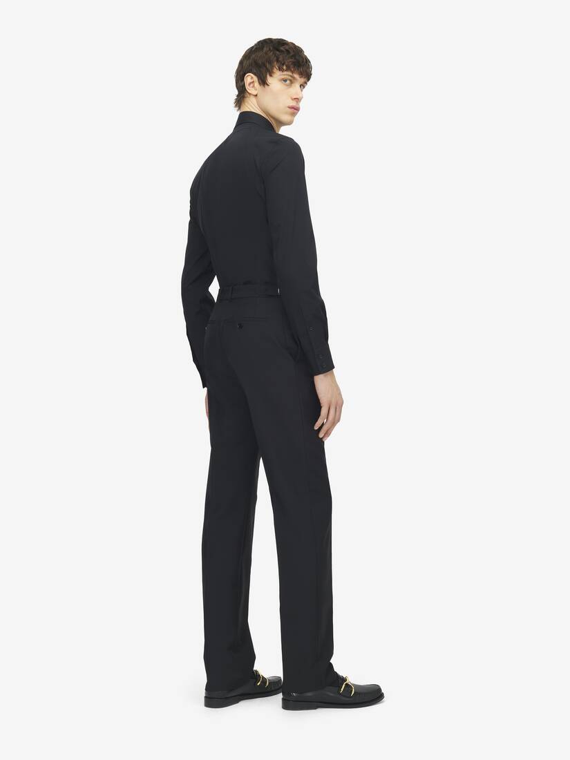 Alexander McQueen 链条背带衬衫
