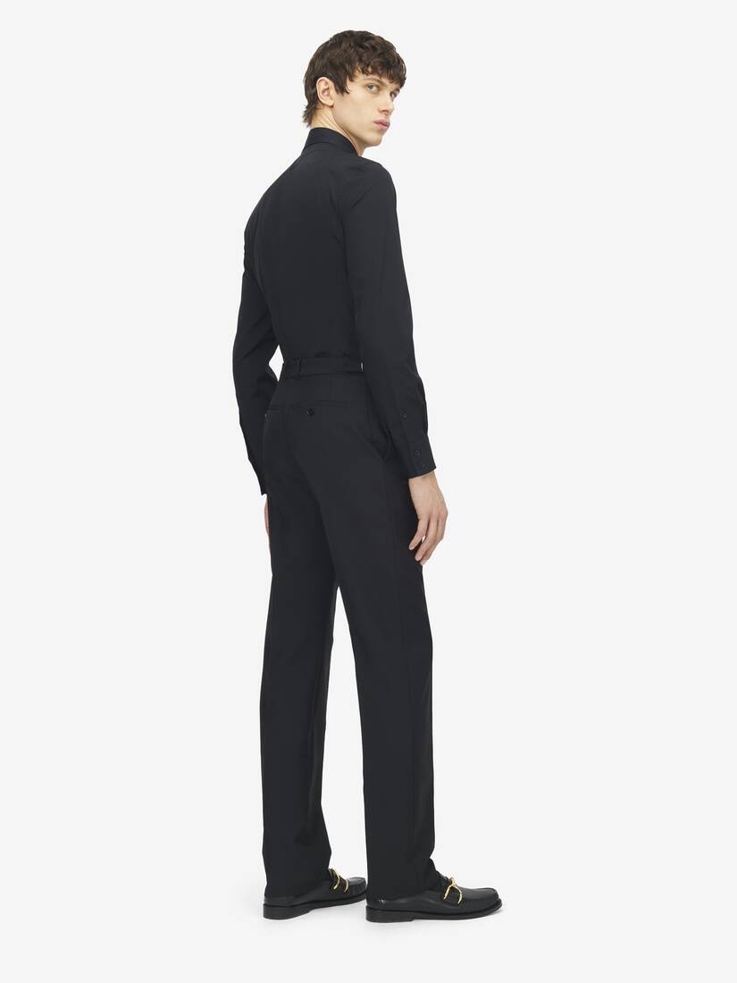 Alexander McQueen 链条背带衬衫