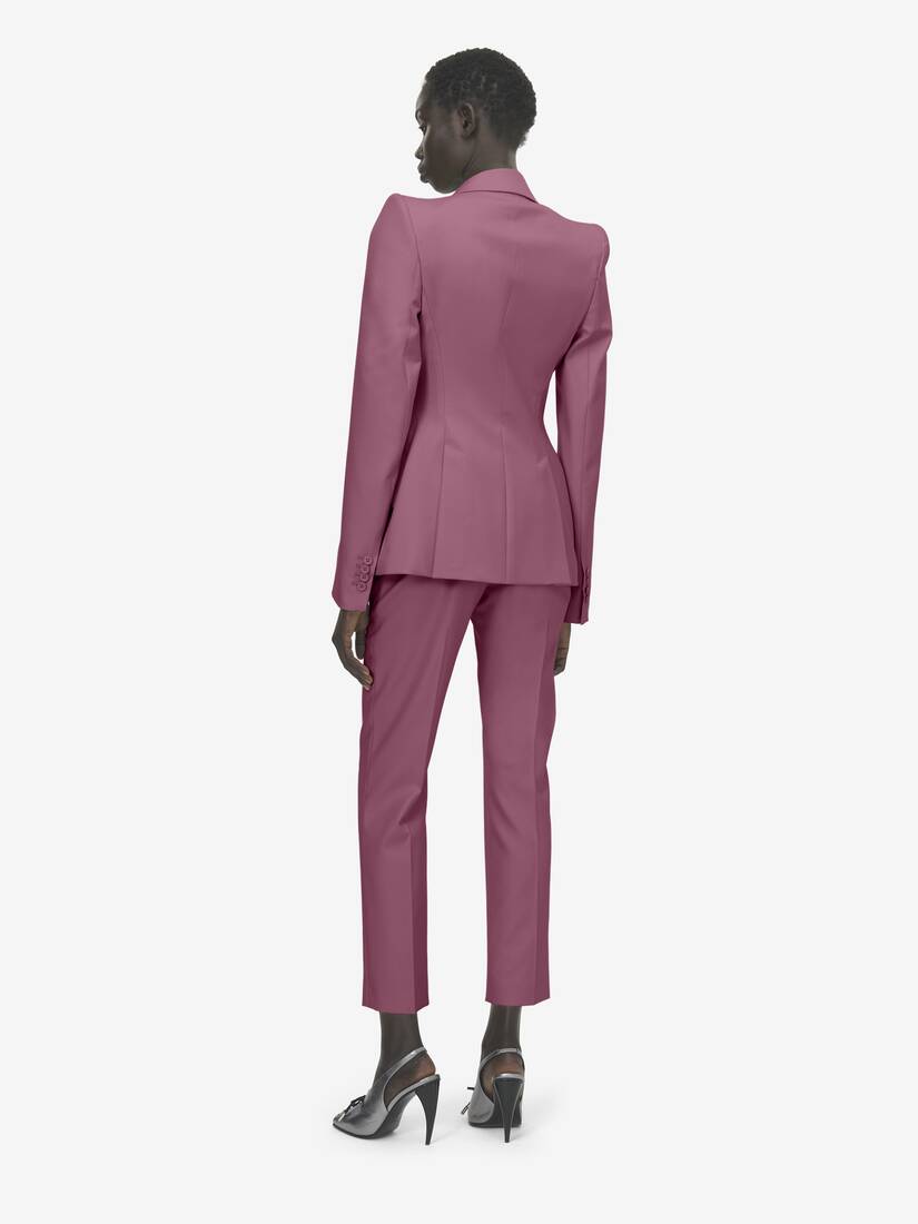 Alexander McQueen 羊毛单排扣夹克