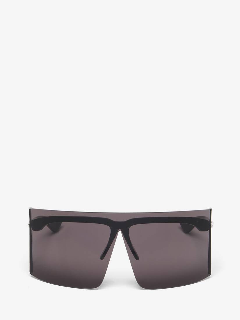 Alexander McQueen 超大护目镜造型太阳眼镜