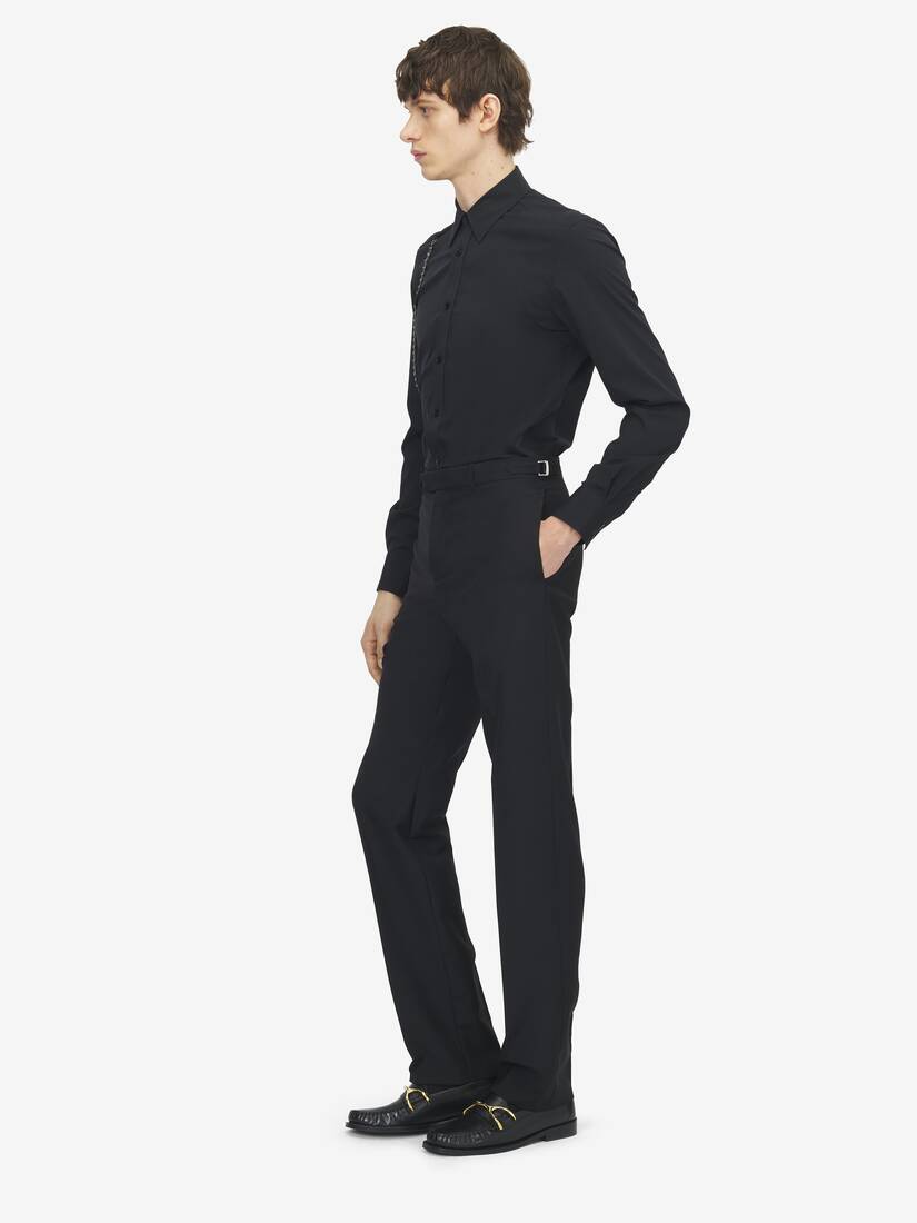 Alexander McQueen 链条背带衬衫