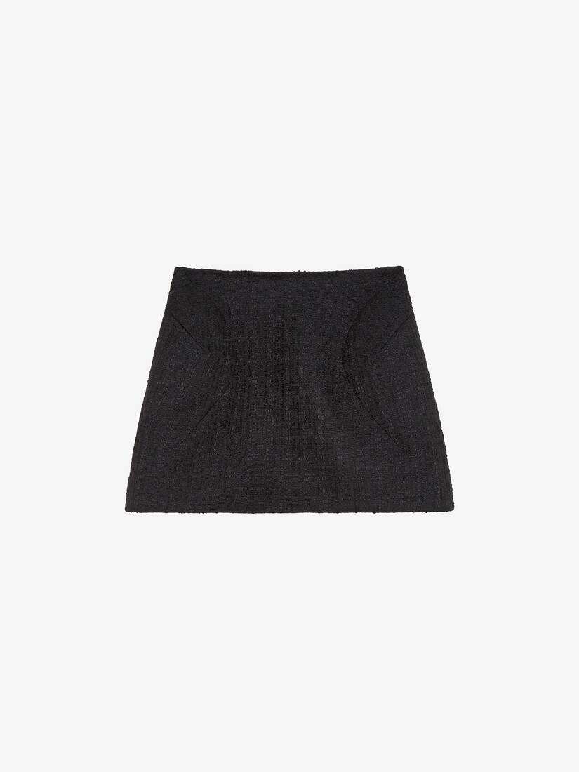 Alexander McQueen 轻盈粗花呢迷你裙