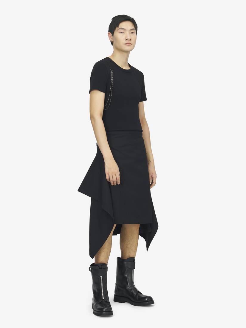Alexander McQueen 链条背带T恤