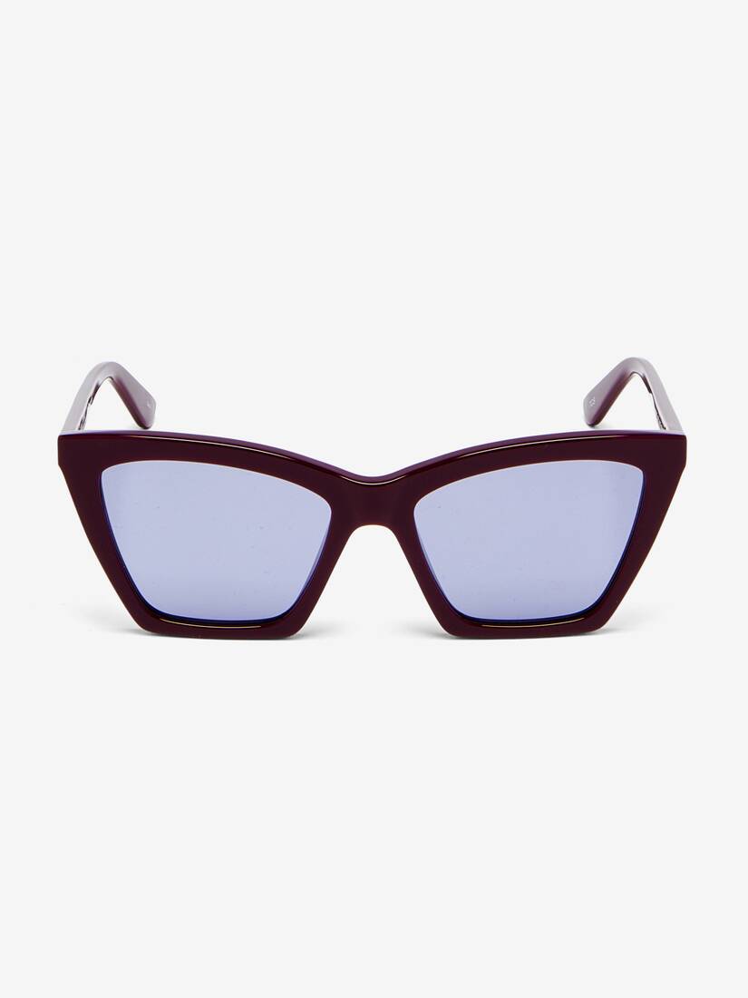 Alexander McQueen 尖角几何猫眼太阳镜