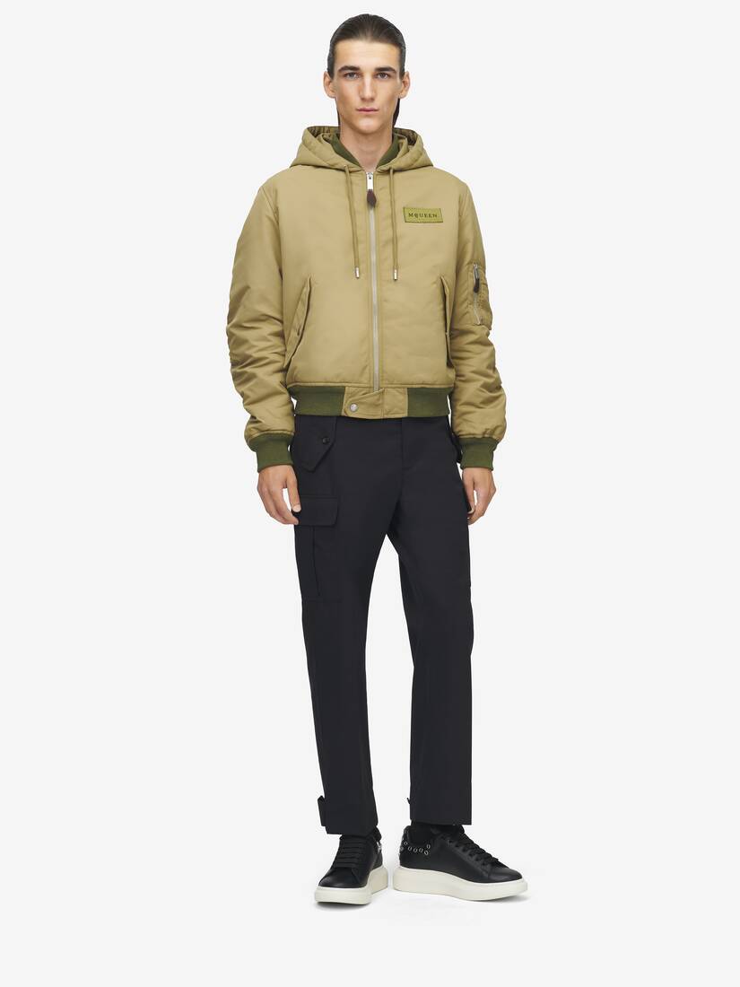 Alexander McQueen 连帽尼龙夹克