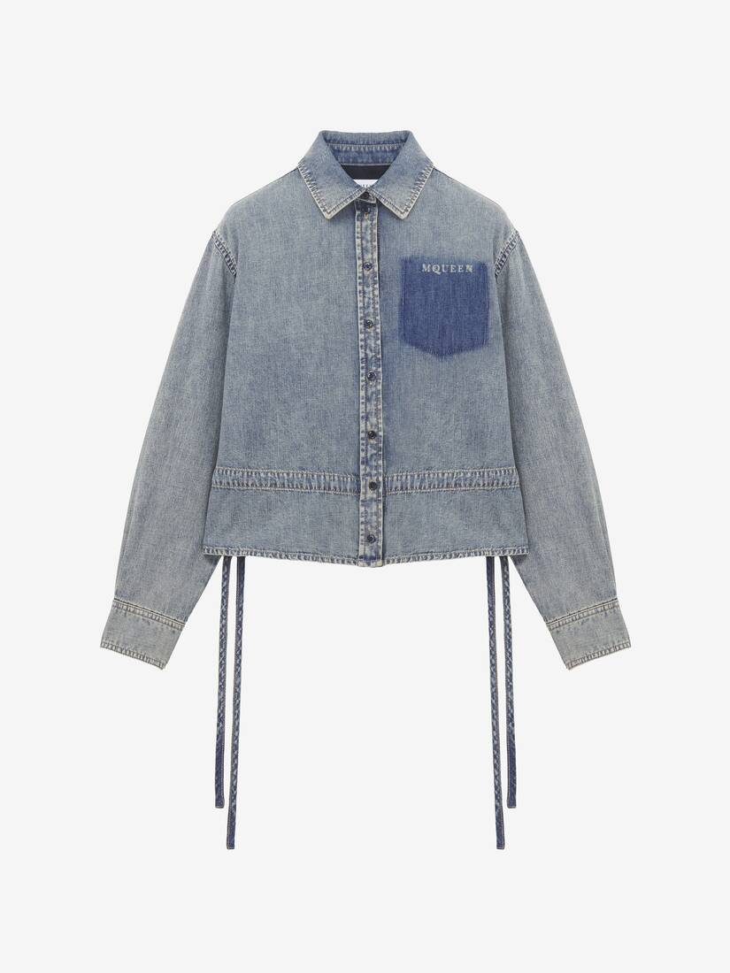 Alexander McQueen 青年布衬衫式夹克