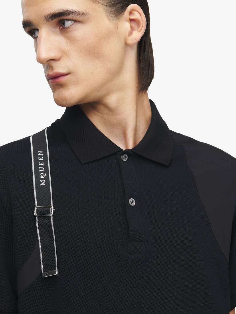 Alexander McQueen 背带Polo衫