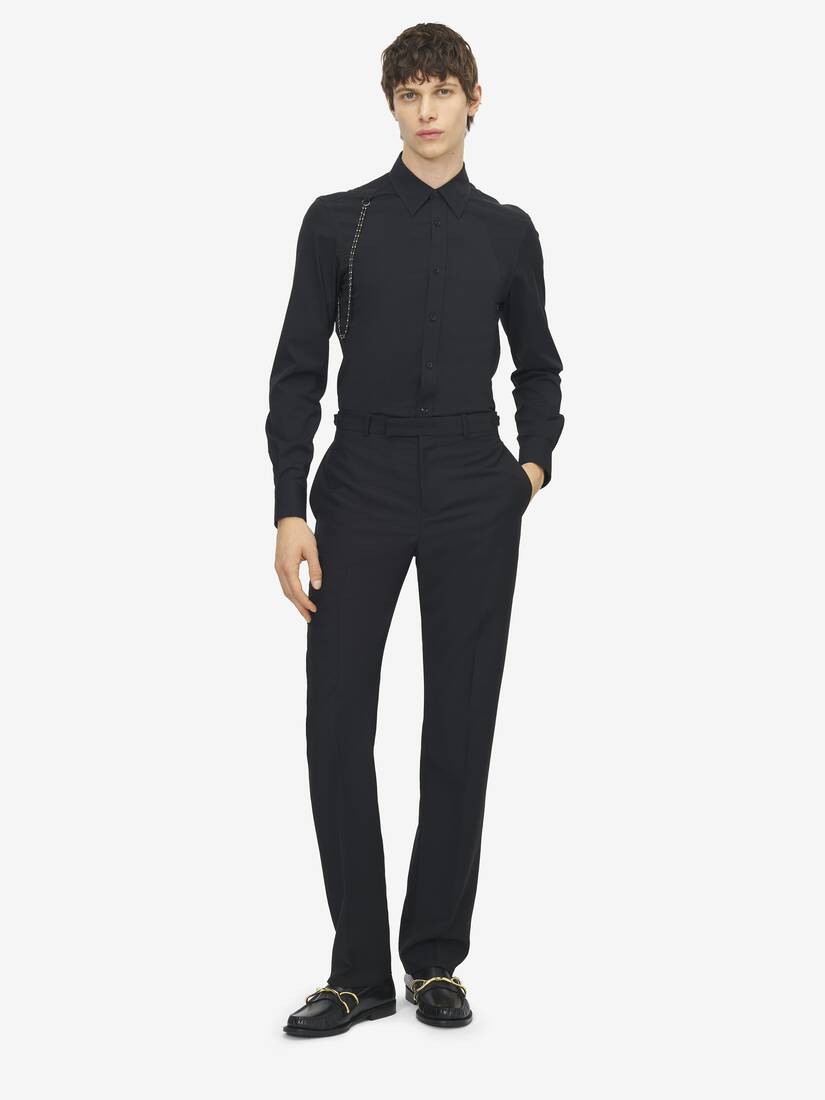 Alexander McQueen 链条背带衬衫