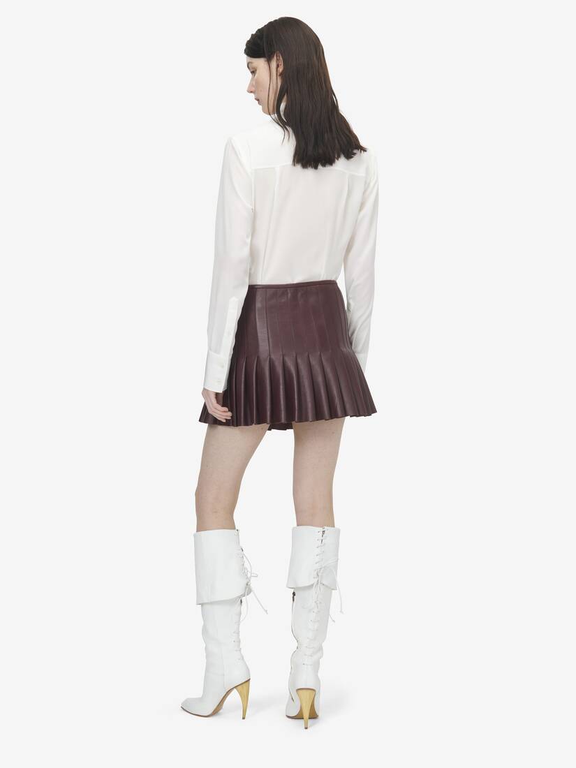 Alexander McQueen 系带桑蚕丝衬衫