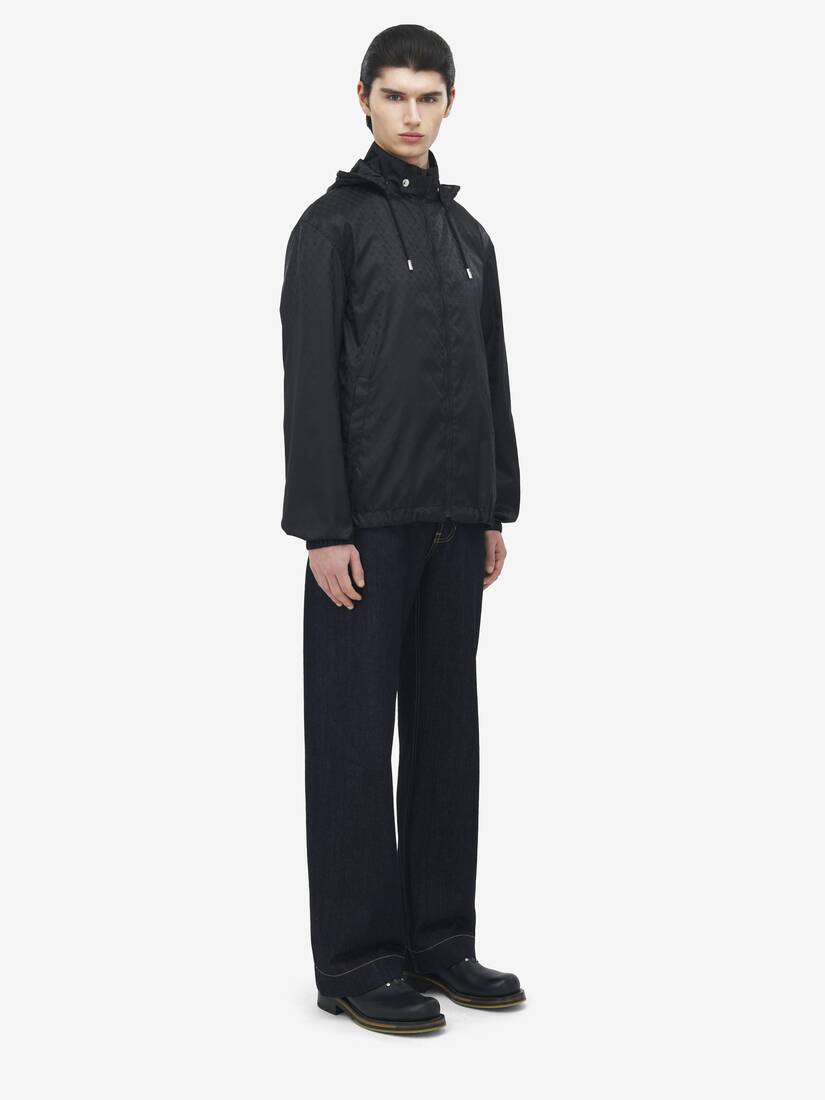 Alexander McQueen Skull提花风衣