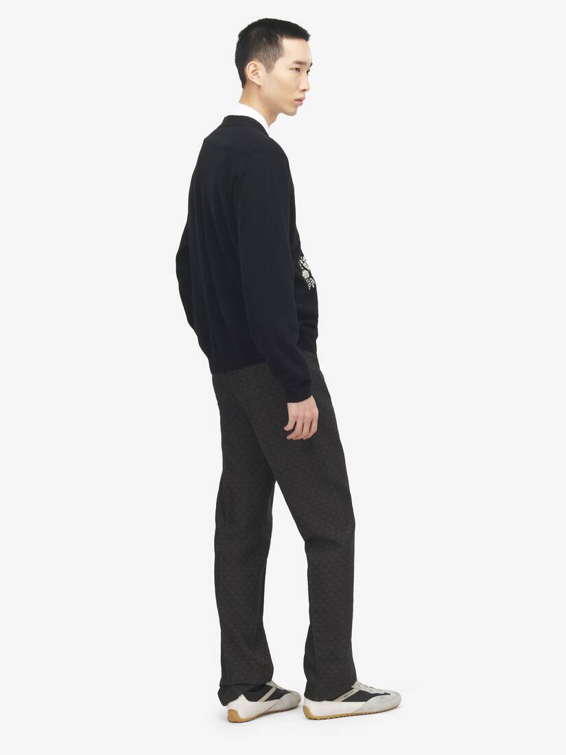 Alexander McQueen 花卉刺绣开衫