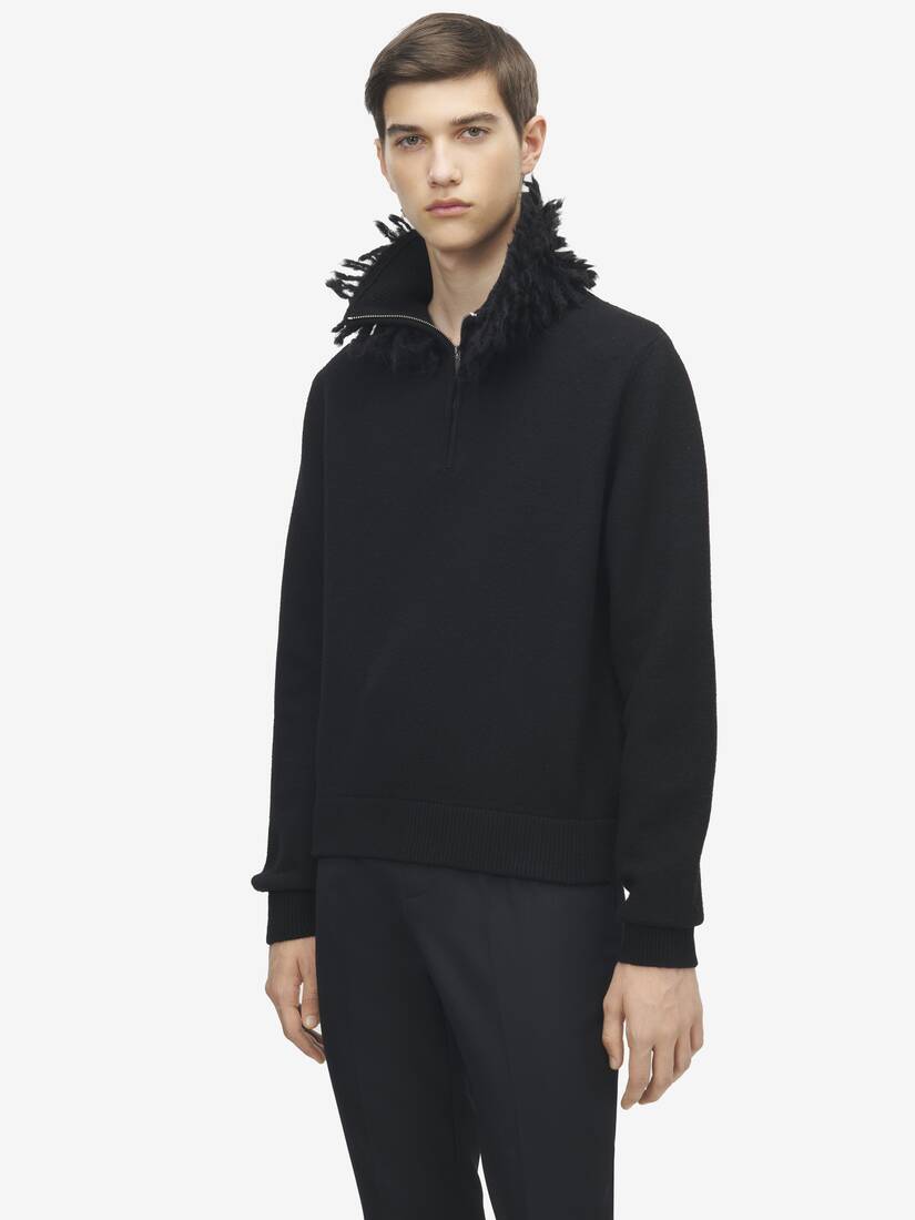 Alexander McQueen 流苏领套衫