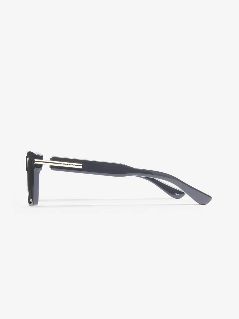 Alexander McQueen City T-Bar长方形太阳眼镜