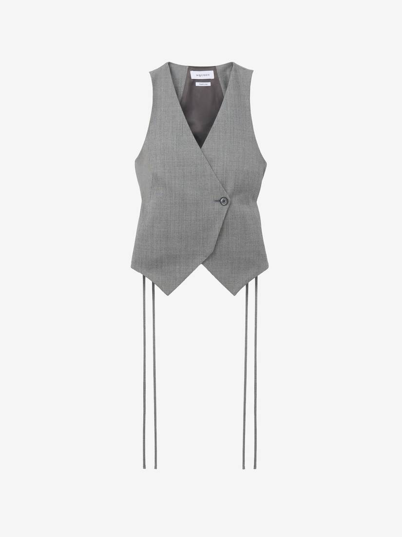Alexander McQueen 束腰系带马甲